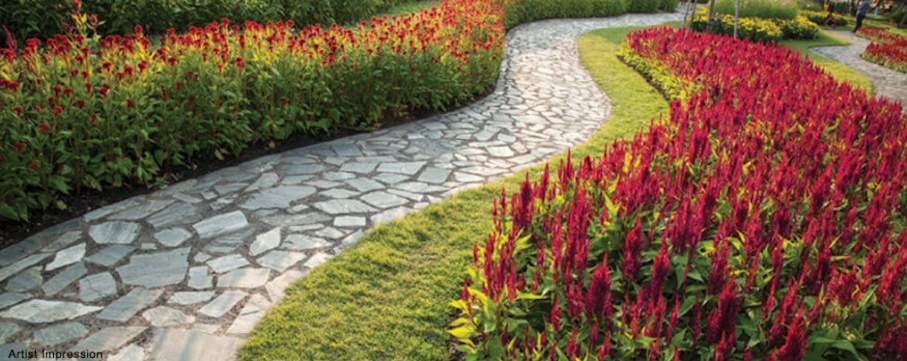  sereno b omkar international district Jogging Track