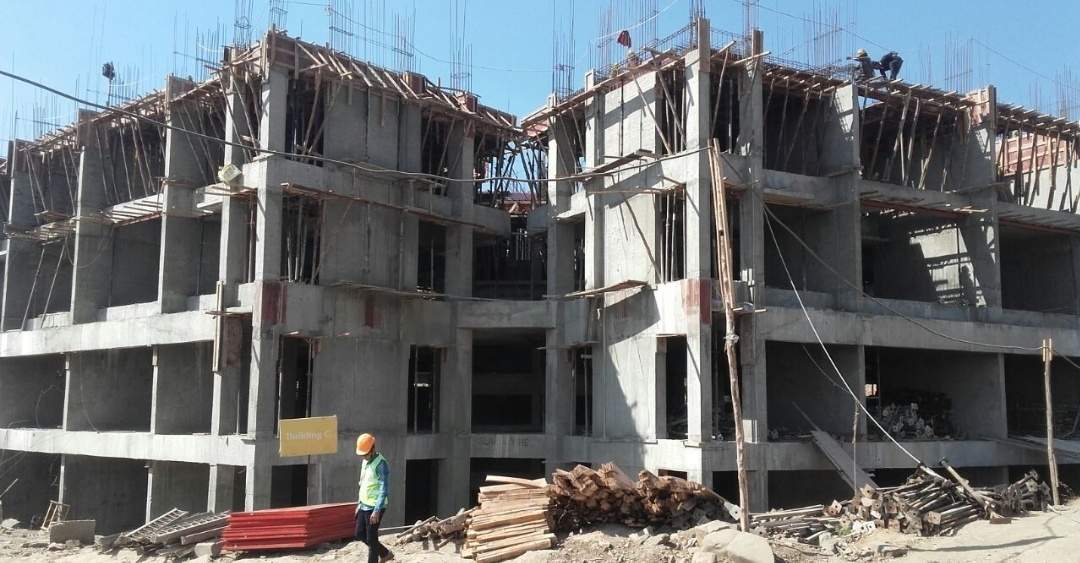 melange residences phase iii F Construction Status June 20