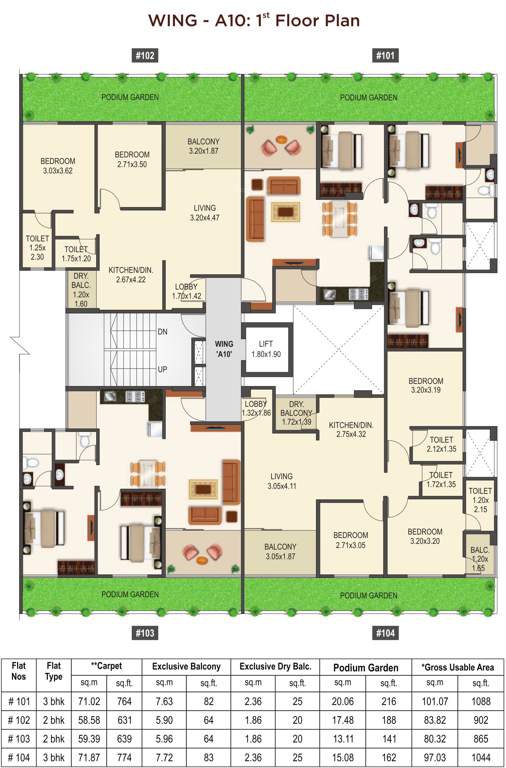 Images for Cluster Plan of Mantra 29 Gold Coast Phase 3