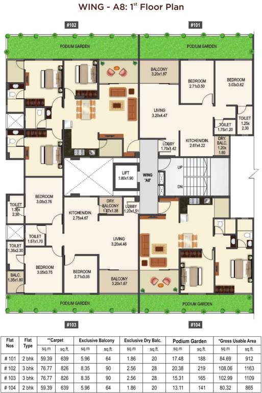 Images for Cluster Plan of Mantra 29 Gold Coast Phase 3