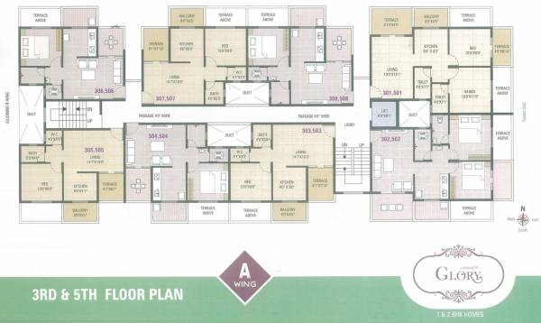 Images for Cluster Plan of Grow More Glory A And B Wing