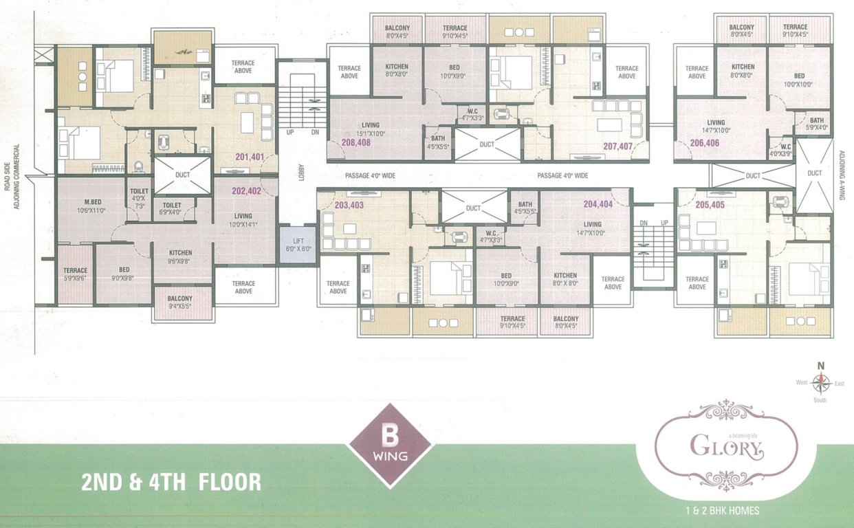 Images for Cluster Plan of Grow More Glory A And B Wing