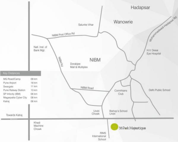 Images for Location Plan of Majestique 38 Park Majestique Phase III