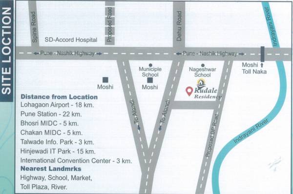 Images for Location Plan of Ideal Kudale Residency