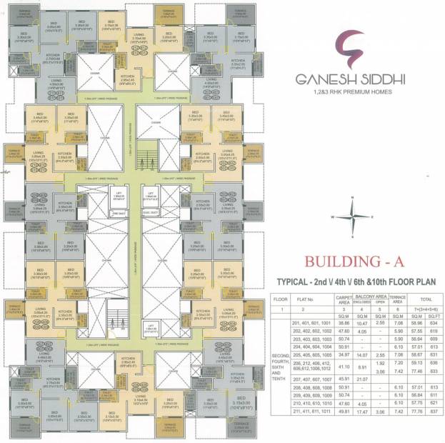 Images for Cluster Plan of Ganesh Siddhi A Wing