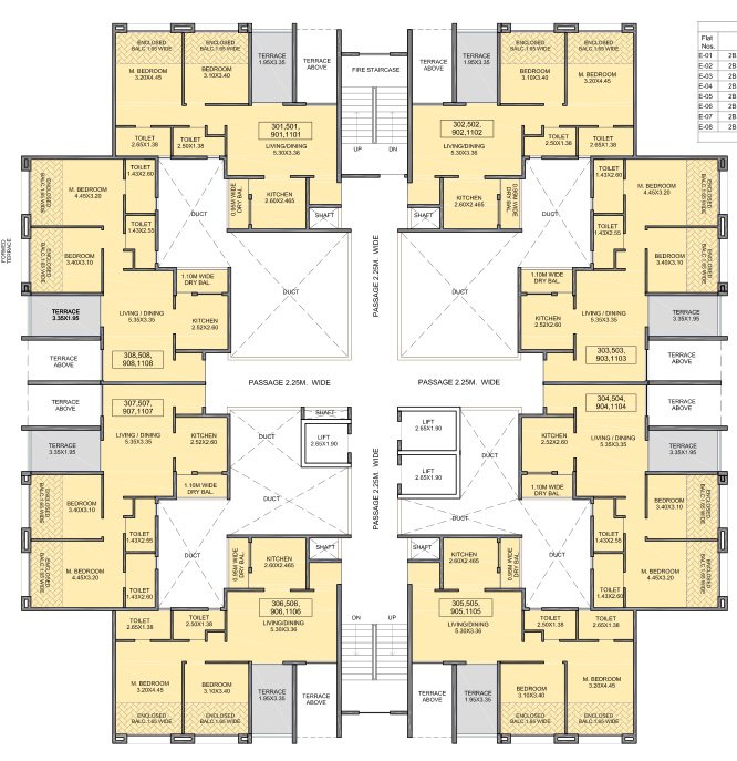  tinsel town phase ii Building E Cluster Plan