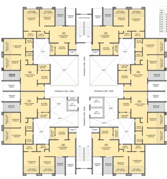  tinsel-town-phase-ii Building E Cluster Plan