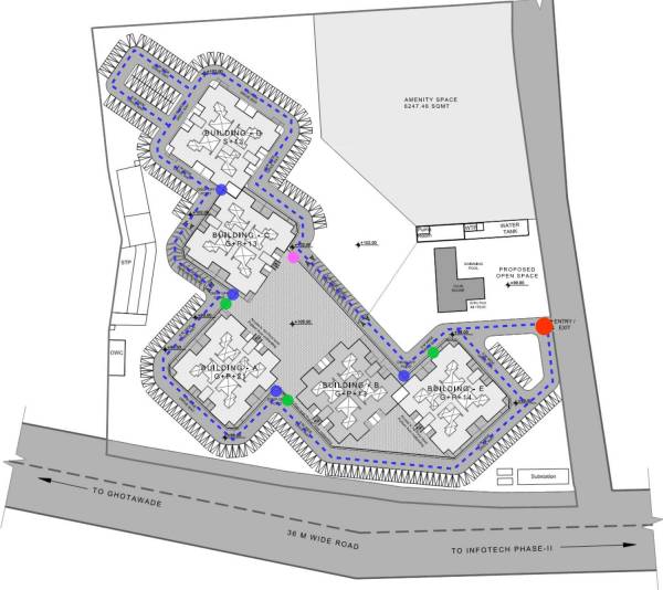 Images for Layout Plan of Kohinoor Tinsel Town Phase II