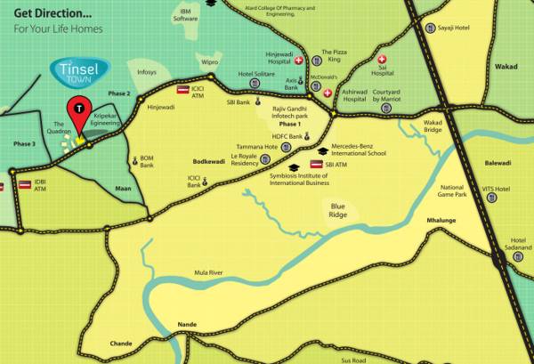 Images for Location Plan of Kohinoor Tinsel Town Phase II