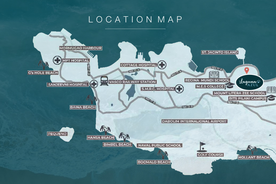  laguna azul Location Plan