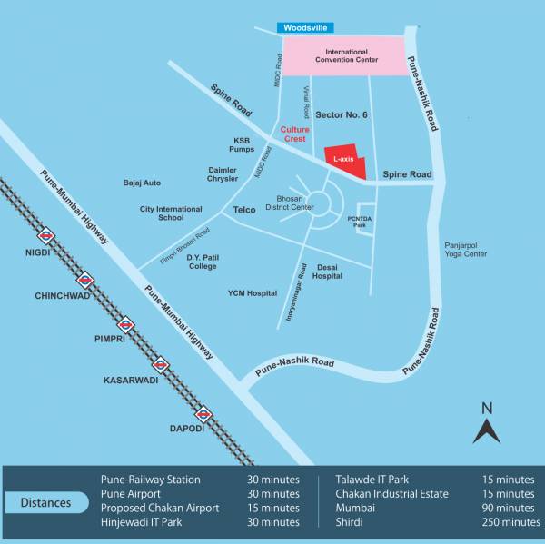 Images for Location Plan of Pharande L Axis Phase II Cluster A