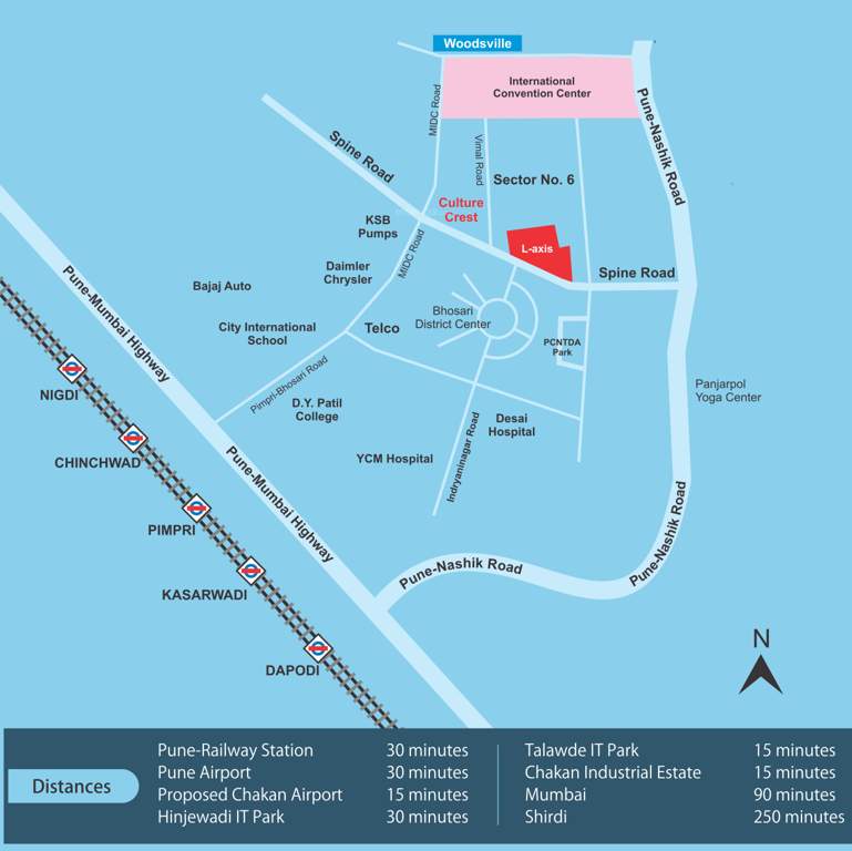 Images for Location Plan of Pharande L Axis Phase II Cluster A