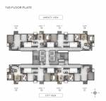 Tower 42 Cluster Plan  gold-towers Tower 42 Cluster Plan