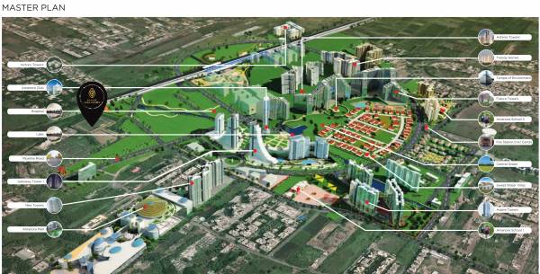  gold-towers Master Plan