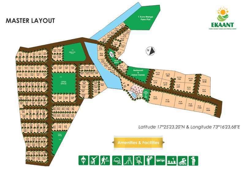  ekaant forest homes Master Plan