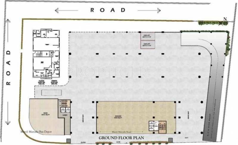 Images for Site Plan of Dhruvi Empress Heights