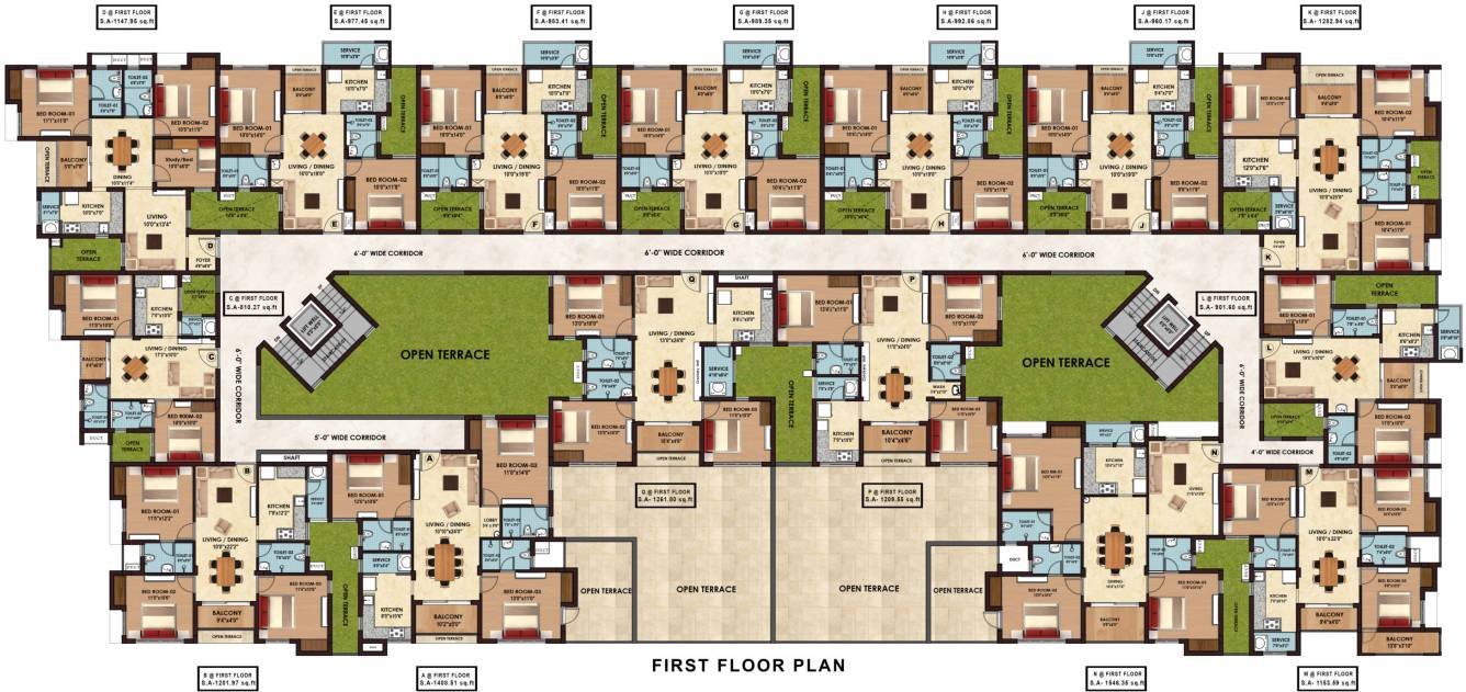 Images for Cluster Plan of Sristi Divinity