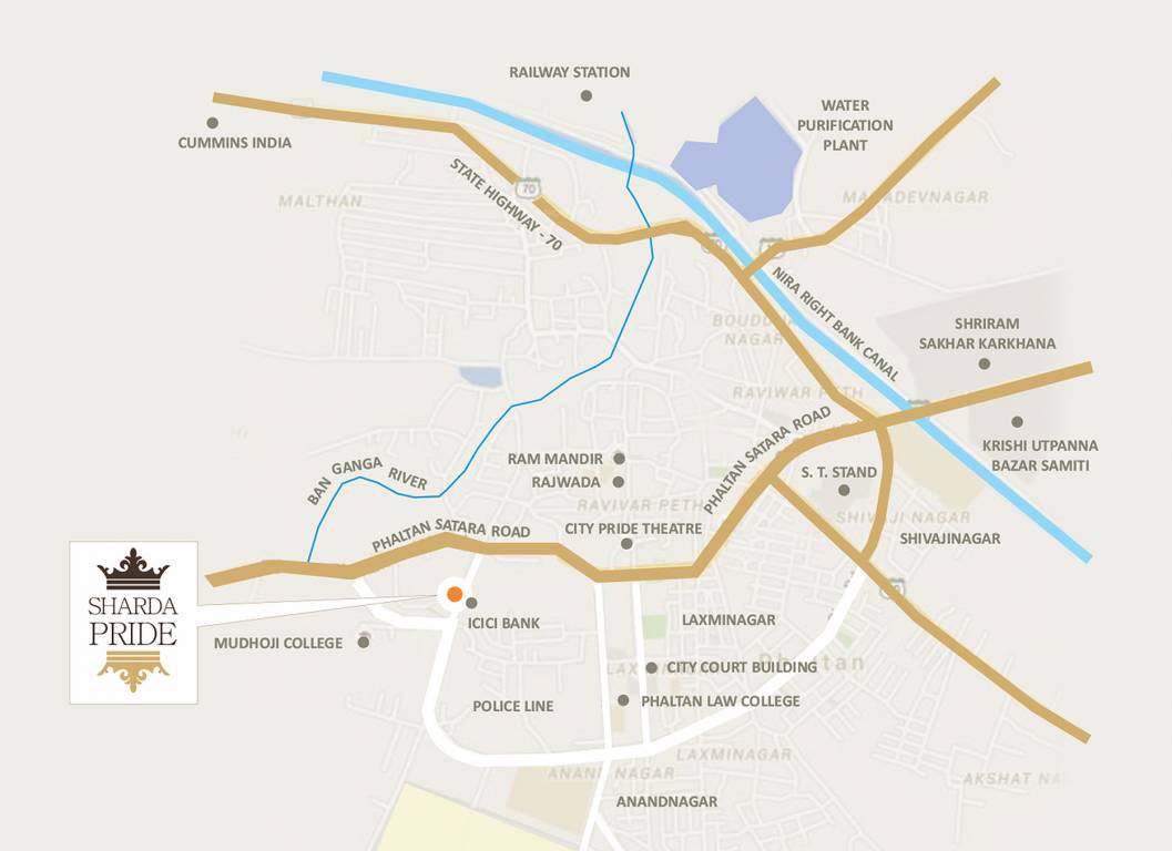 Images for Location Plan of Sharada Pride