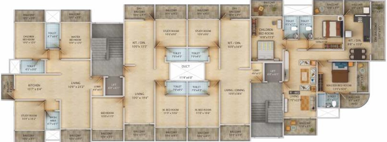 Images for Cluster Plan of Kotibhaskar Gauritanay