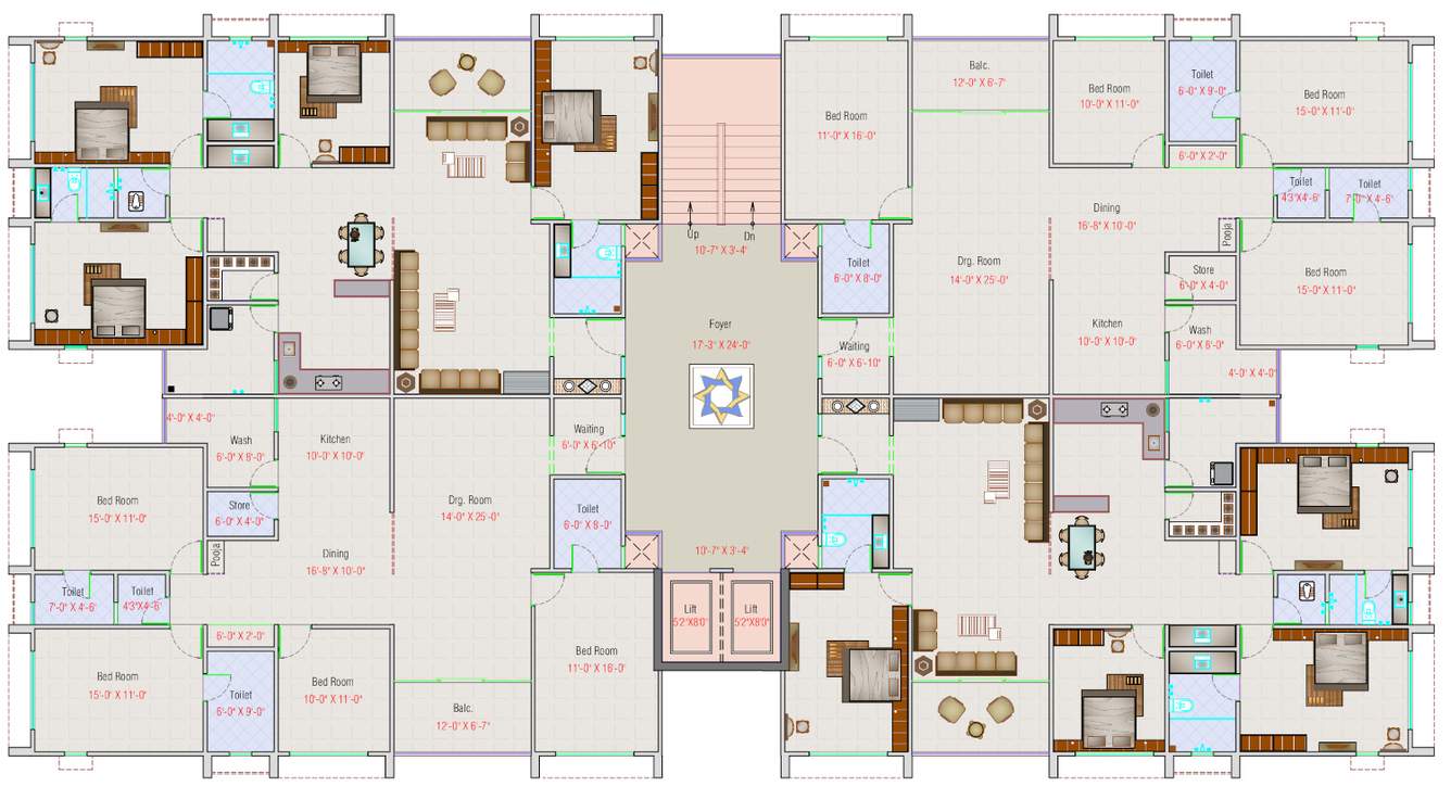  sadguru sky Cluster Plan