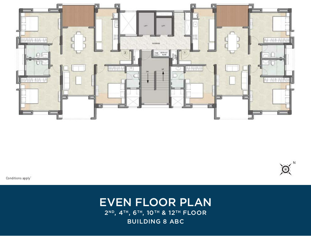  estate building 8 Building 8 ABC Cluster Plan