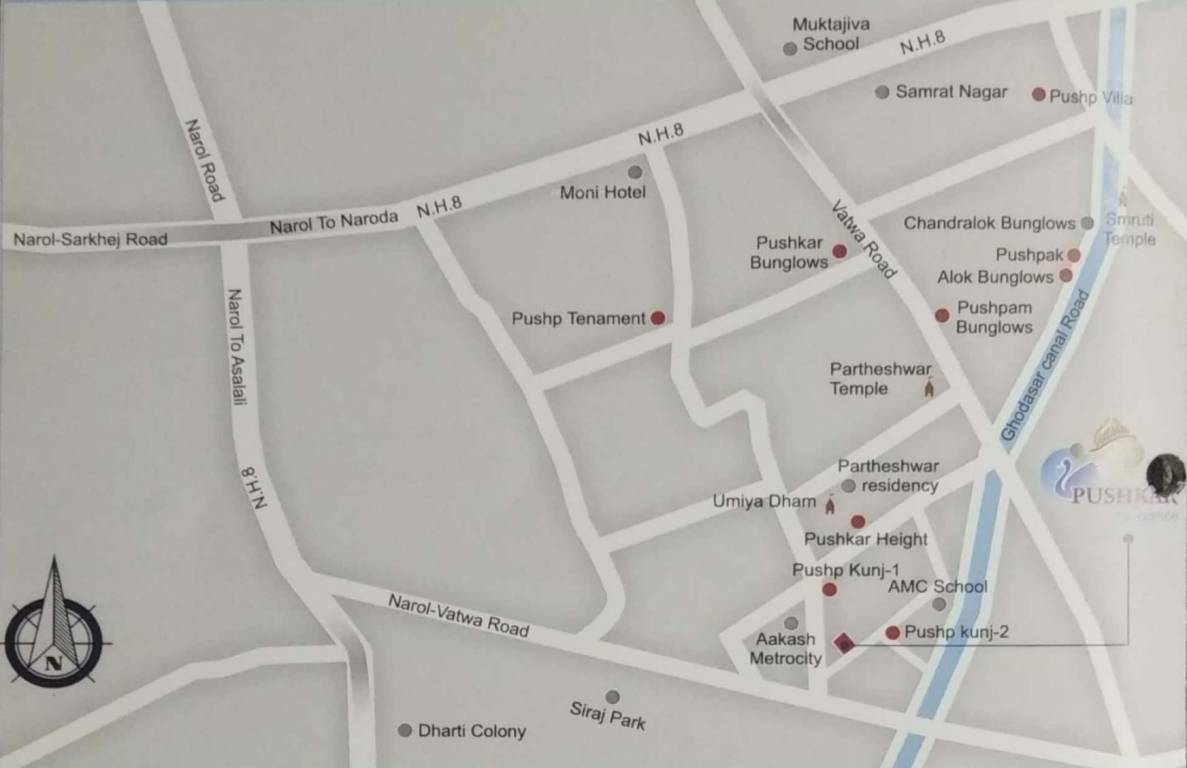 Images for Location Plan of Nijanand Pushkar Elegance