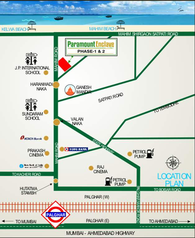  paramount enclave bldg no 5a Location Plan