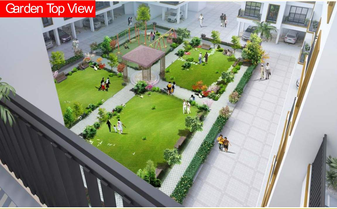  paramount enclave bldg no 5a Landscaped Gardens