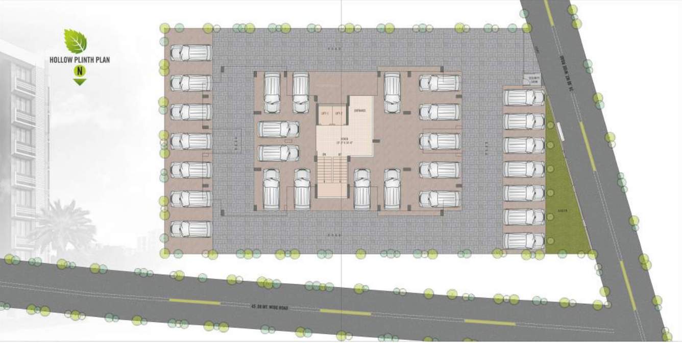  tulsi residency Tulsi Residency Cluster Plan