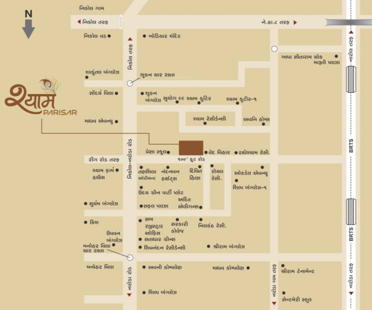 Images for Location Plan of Mayusha Shyam Parisar