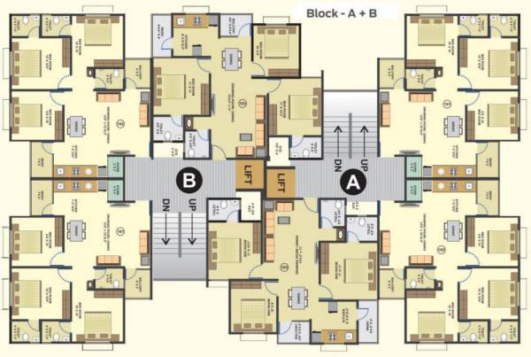 Images for Cluster Plan of Shreeji Devkrupa Glory