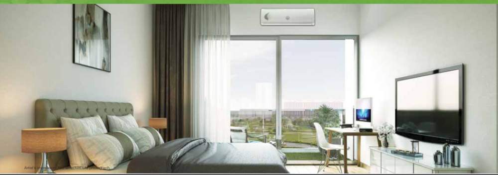 windsor at godrej golf links Bedroom
