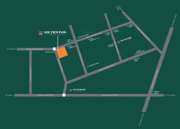 Images for Location Plan of Sun South Winds
