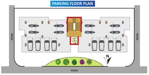 Images for Cluster Plan of Rathi Saimaya Apartment Images for Cluster Plan of Rathi Saimaya Apartment