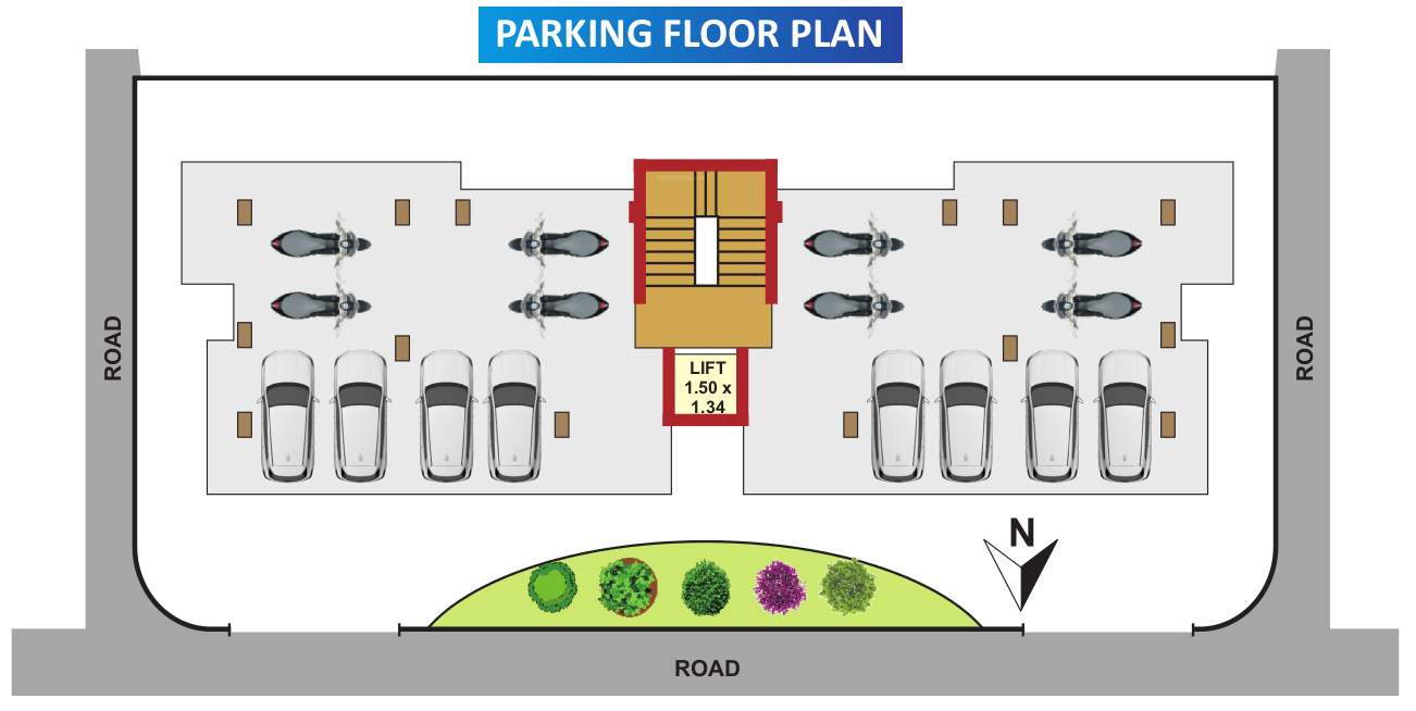 Images for Cluster Plan of Rathi Saimaya Apartment