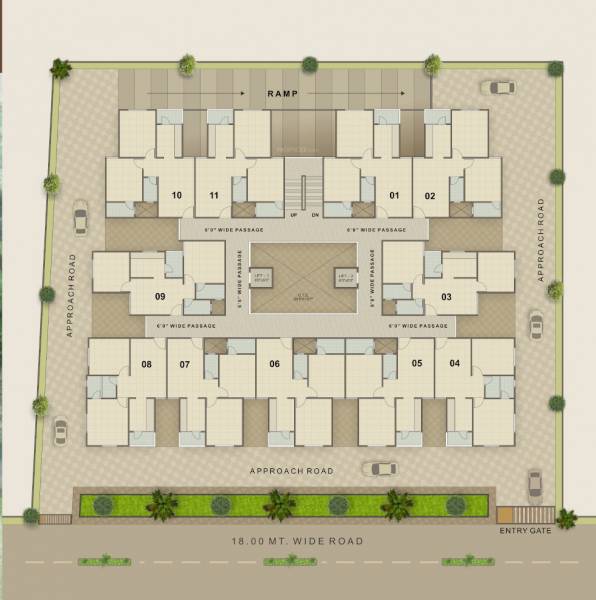  anmol-galaxy-77 Layout Plan