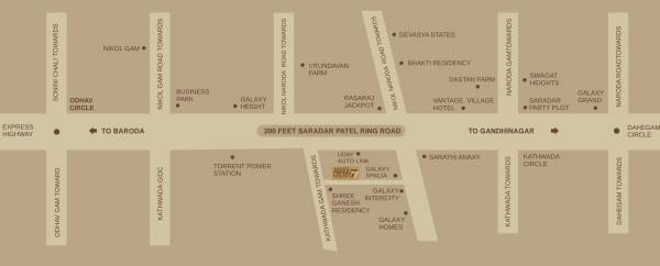 Images for Location Plan of Galaxy Anmol Galaxy 77