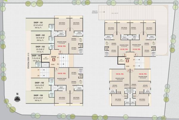 Images for Cluster Plan of Shreeji Nilkanth Residency