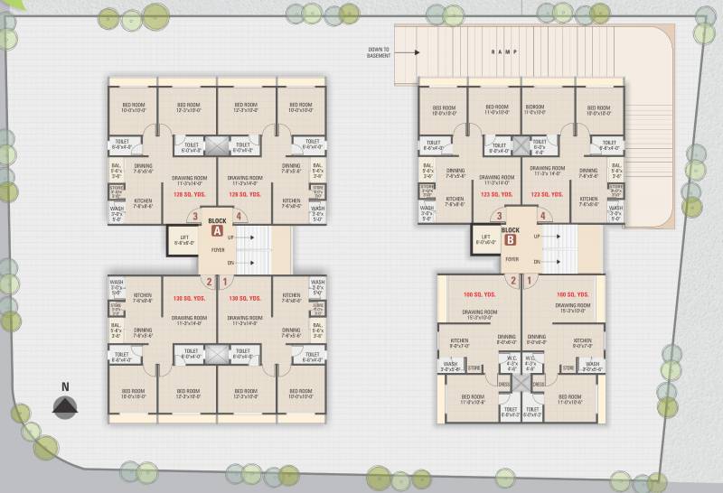 Images for Cluster Plan of Shreeji Nilkanth Residency