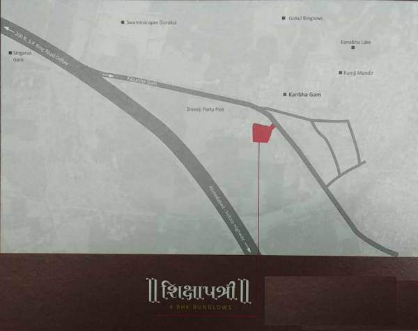 Images for Location Plan of Shanti Shikshapatri Bunglows
