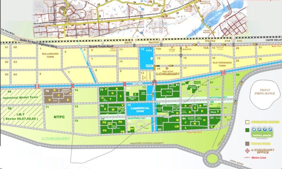 parklands plots Location Plan
