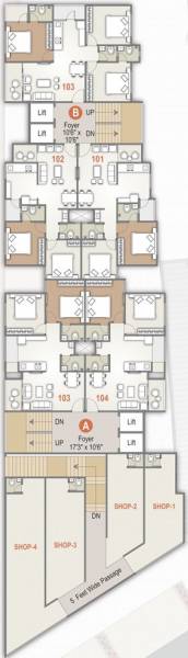 Images for Cluster Plan of Trilokesh Gulmohar Nirvana