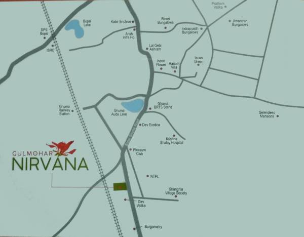 Images for Location Plan of Trilokesh Gulmohar Nirvana