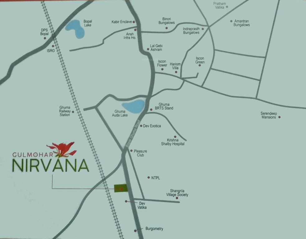 Images for Location Plan of Trilokesh Gulmohar Nirvana