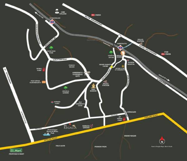  raj-regalia-phase-i Location Plan
