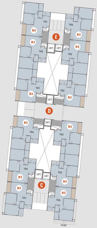  heights Images for Cluster Plan of Rajshree Heights