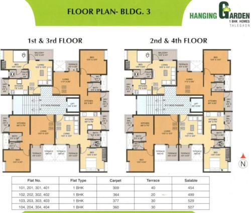 Images for Cluster Plan of Swaraa Hanging Garden Building No 3