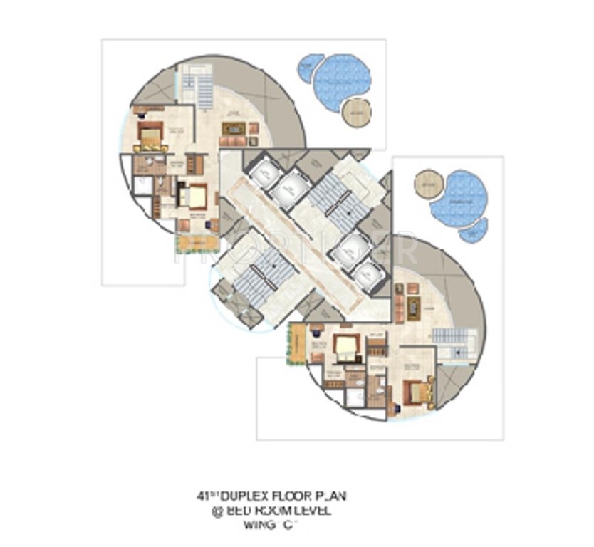 Images for Cluster Plan of Ajmera Iconic