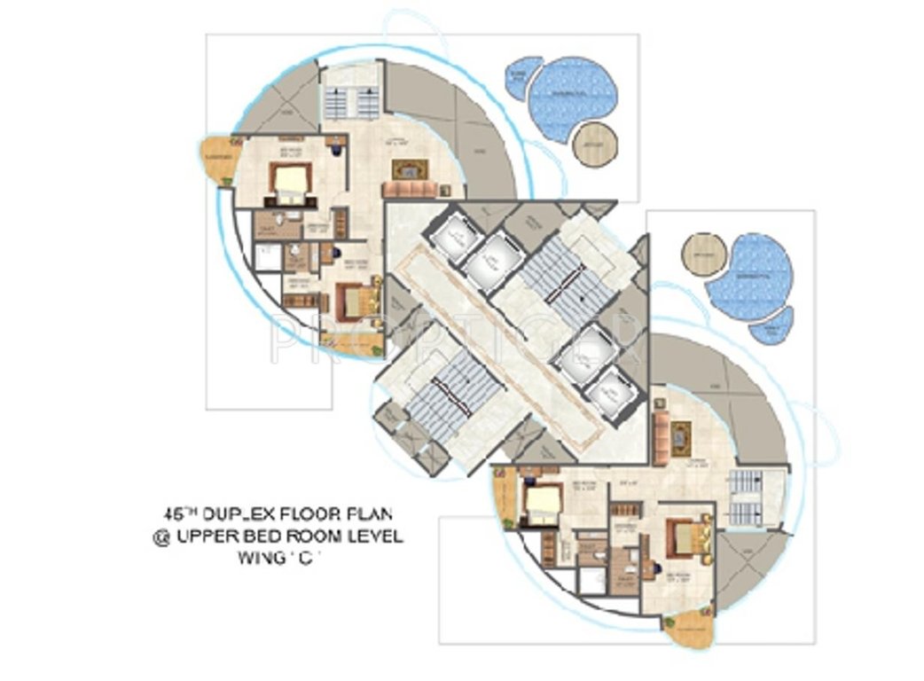 Images for Cluster Plan of Ajmera Iconic