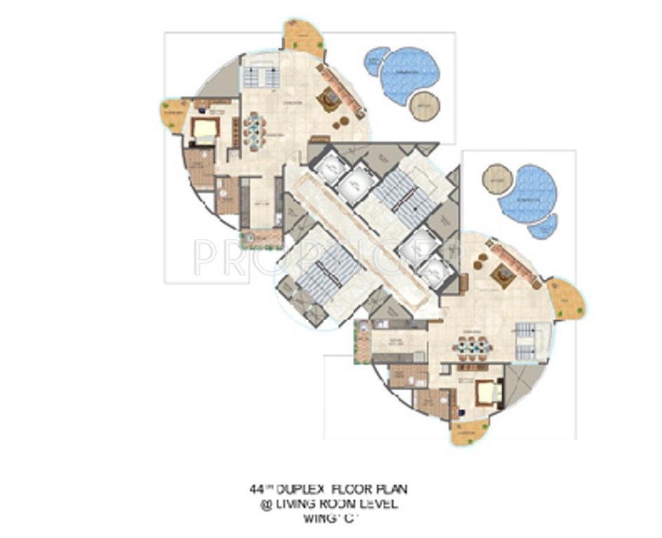 Images for Cluster Plan of Ajmera Iconic